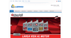 Desktop Screenshot of lubrinsa.com